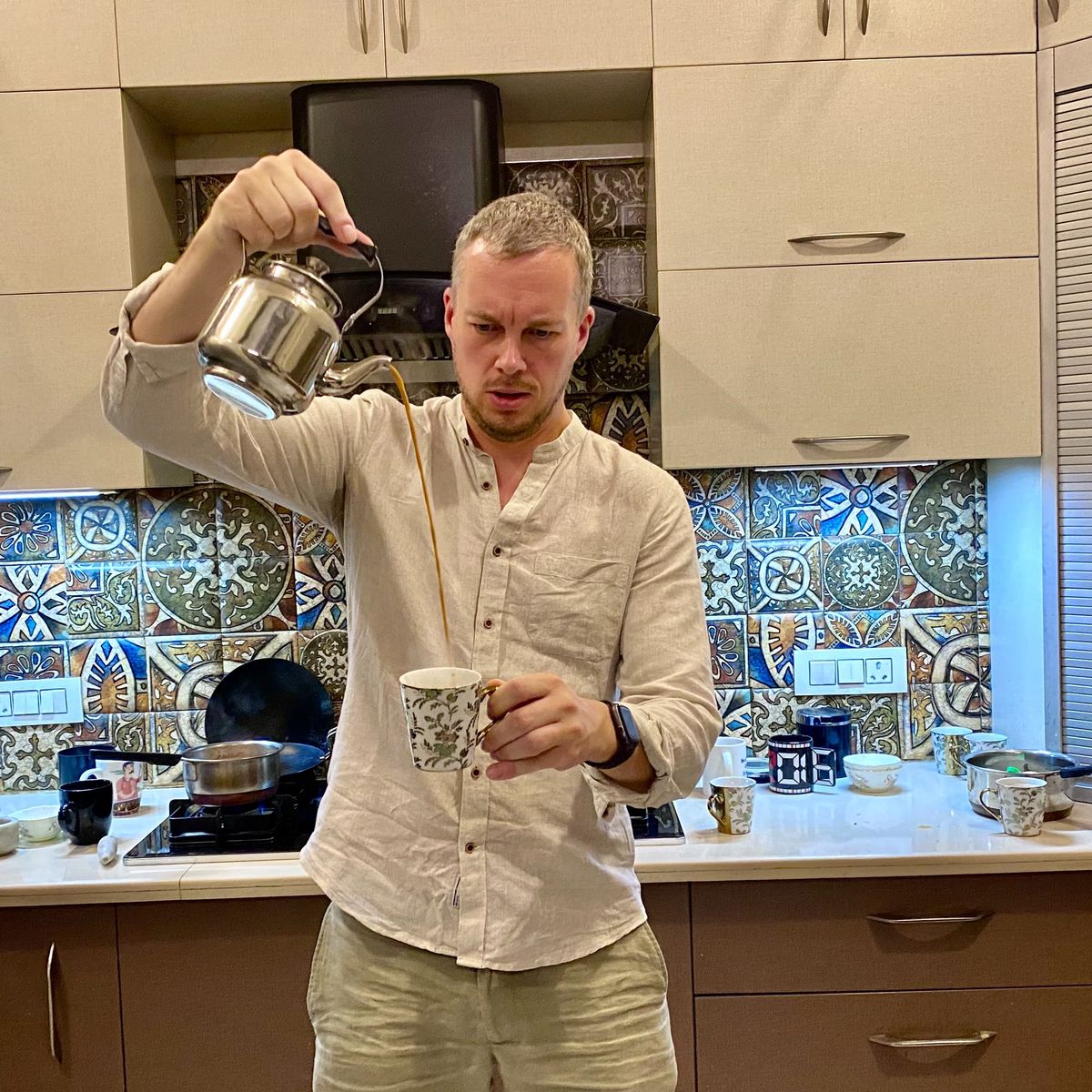 Masala Chai Workshop in a Delhi Family Home
