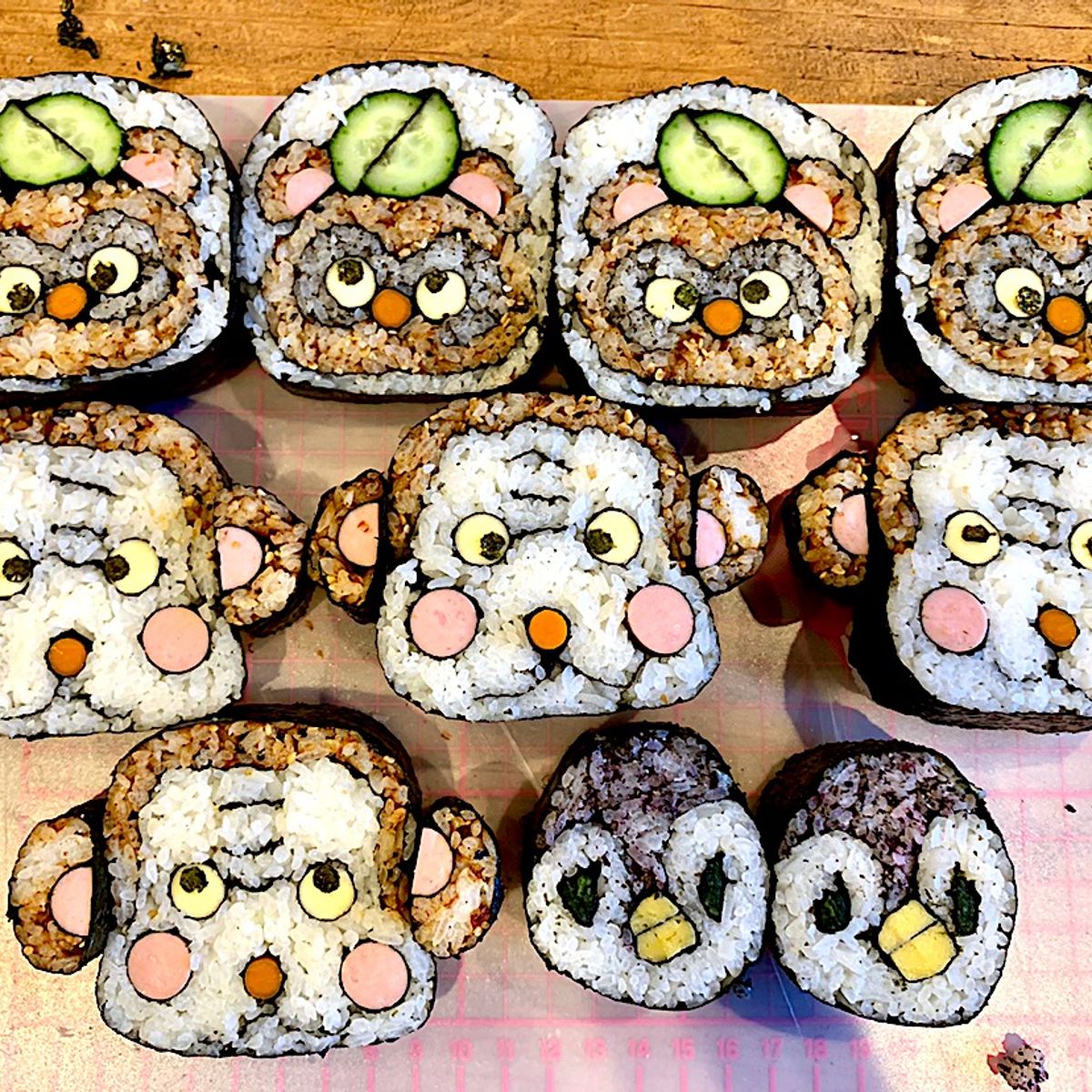 Cours de création de sushis décoratifs et originaux à Tokyo