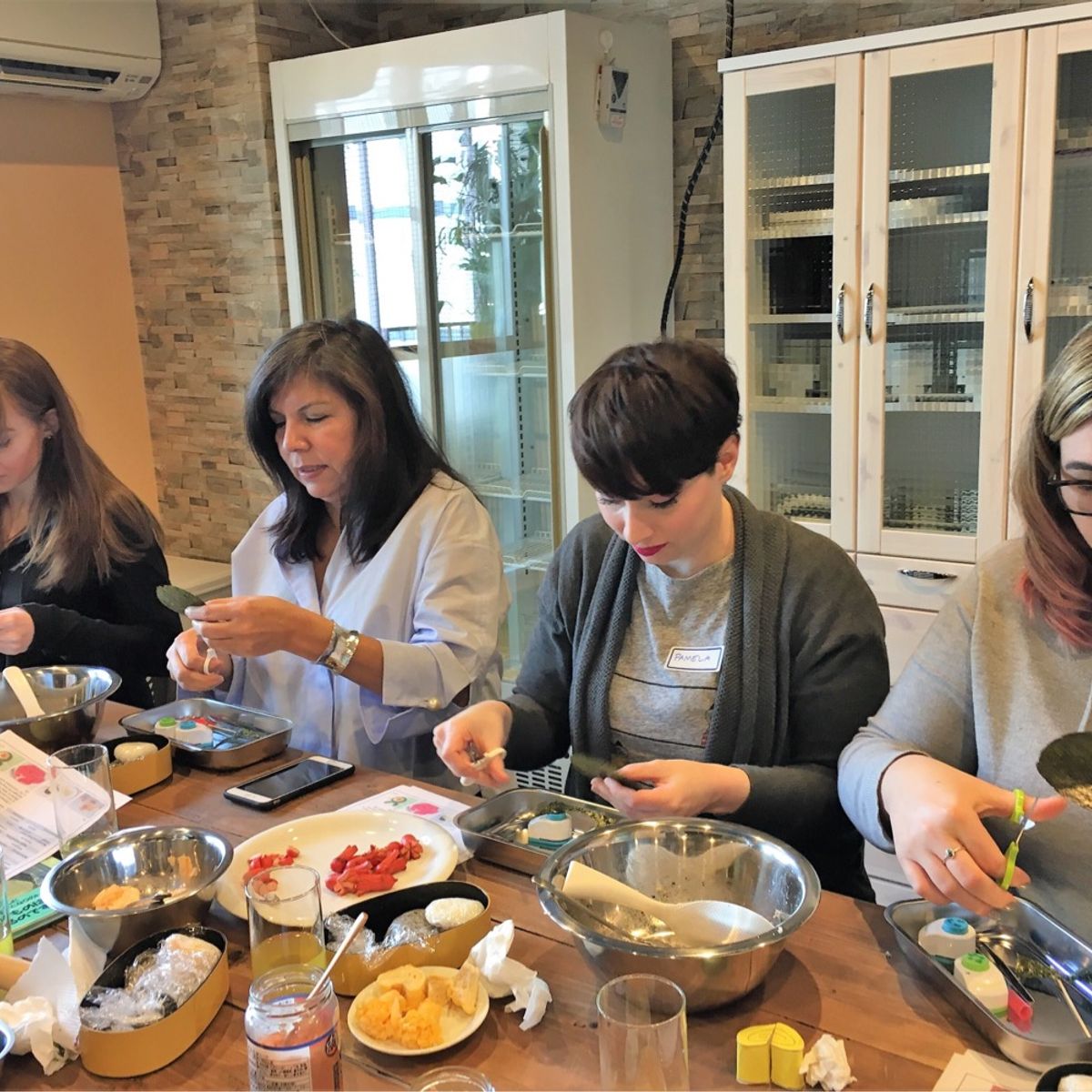 Cours de création de sushis décoratifs et originaux à Tokyo
