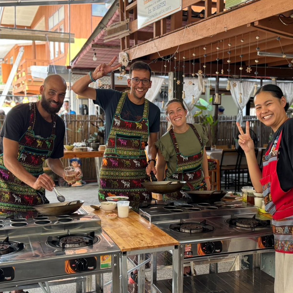 Morning Thai Home Cooking Experience in Chiang Mai with Market Tour