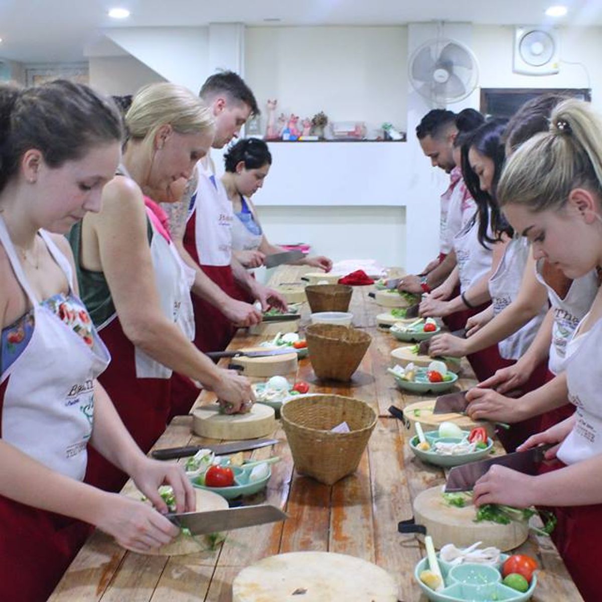 Learn How to Cook Delicious Thai Dishes in Baan Thai Cookery School (Morning Session)