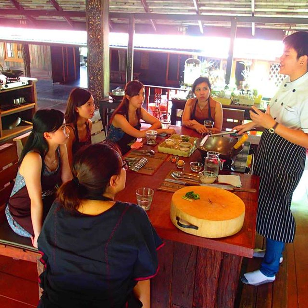 Cooking Class in an Old Thai Style Home