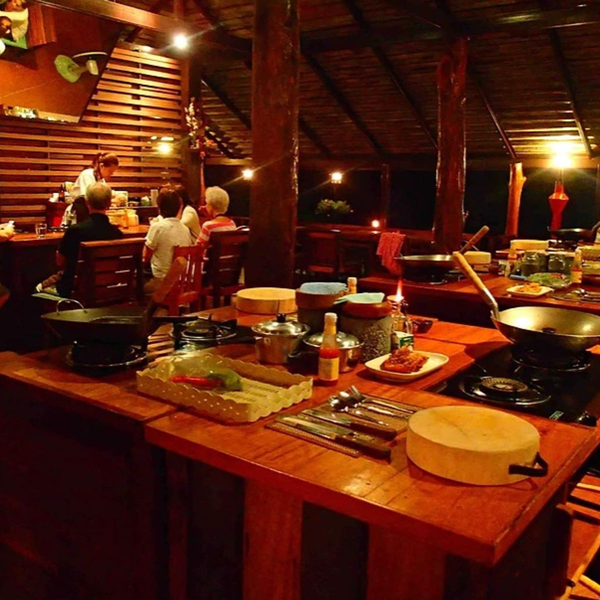 Cooking Class in an Old Thai Style Home
