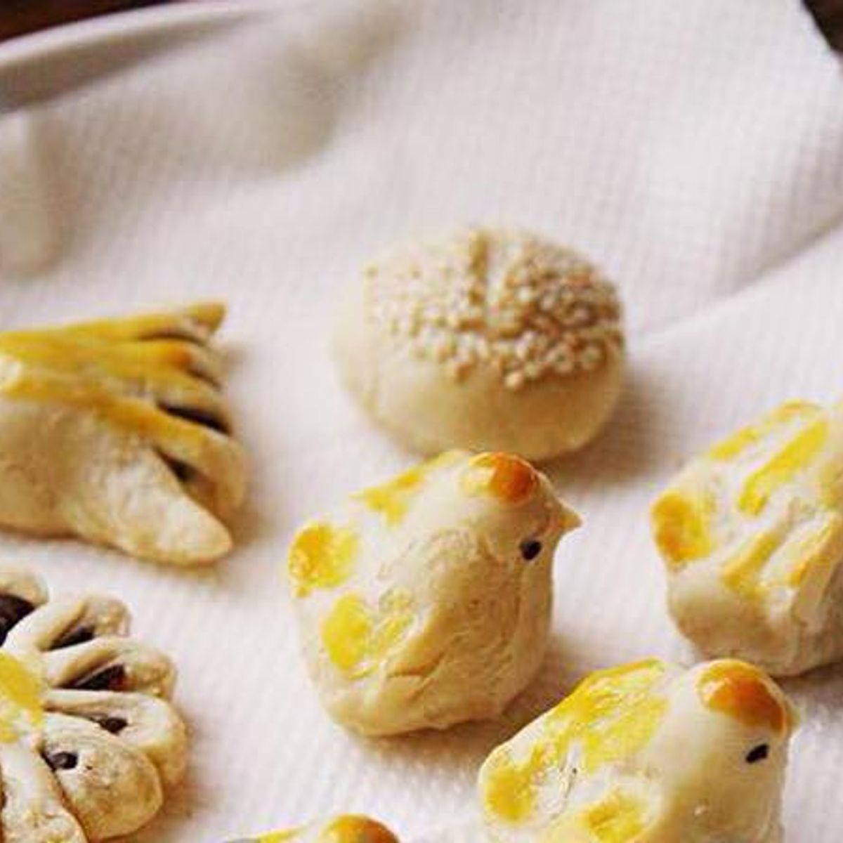 Chinesische Gebäckgruppe: Palaststil oder Pfirsichstil mit Dim Sum
