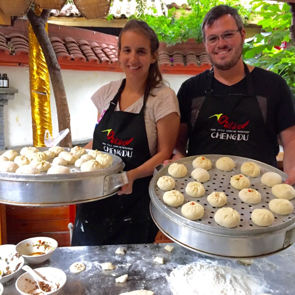 Chinese Steamed Buns (Baozi) Cooking Class: Make From Scratch (Vegetarian Optional)
