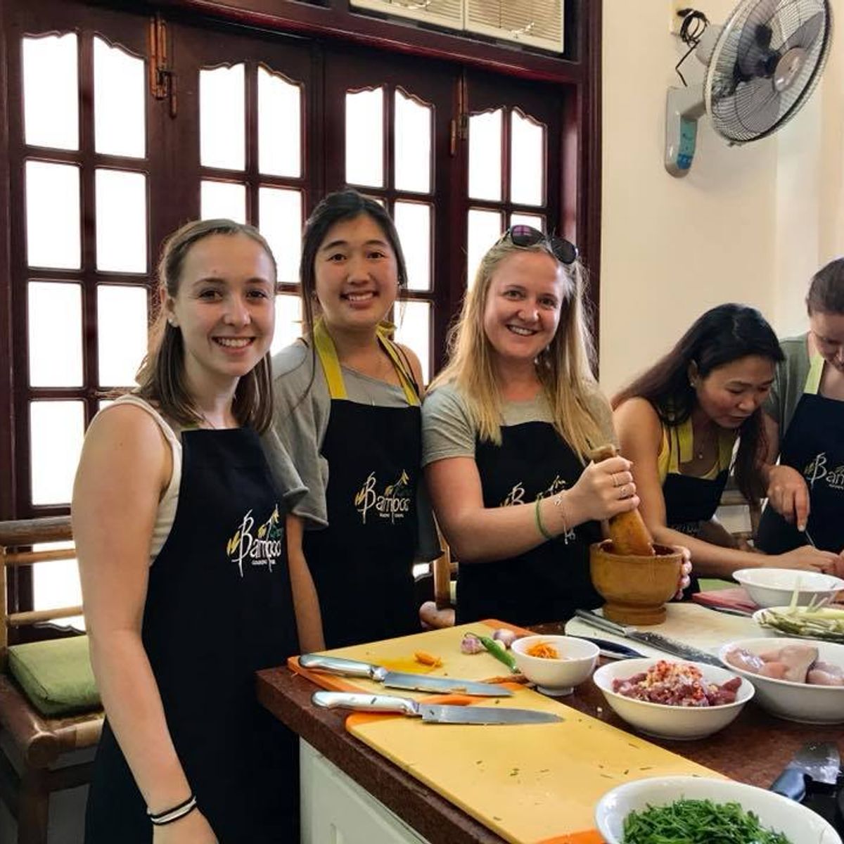 "Choose Your Own Menu" Vietnamese Cooking Class with Market Tour