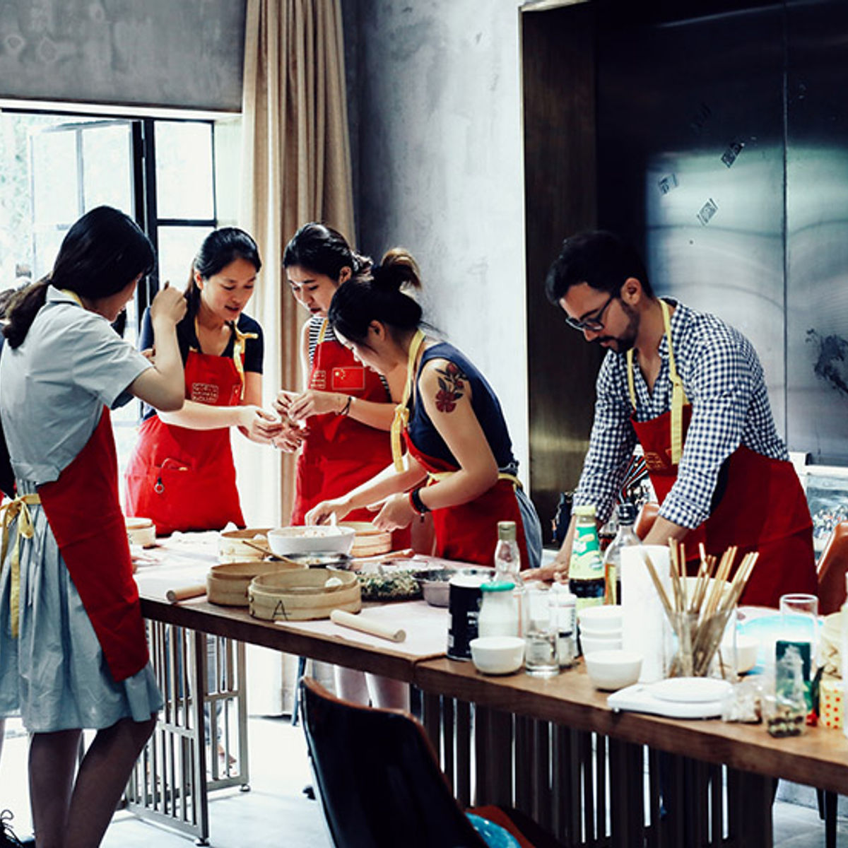 Colorful and Shaped Dumpling Cooking Class (Vegetarian and Gluten Free Optional)