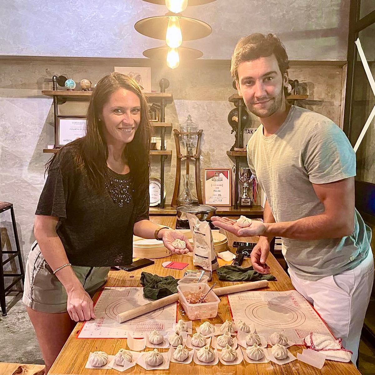 Combo Class: Organic Chinese Dumplings & Xiao Long Bao with Market Walk
