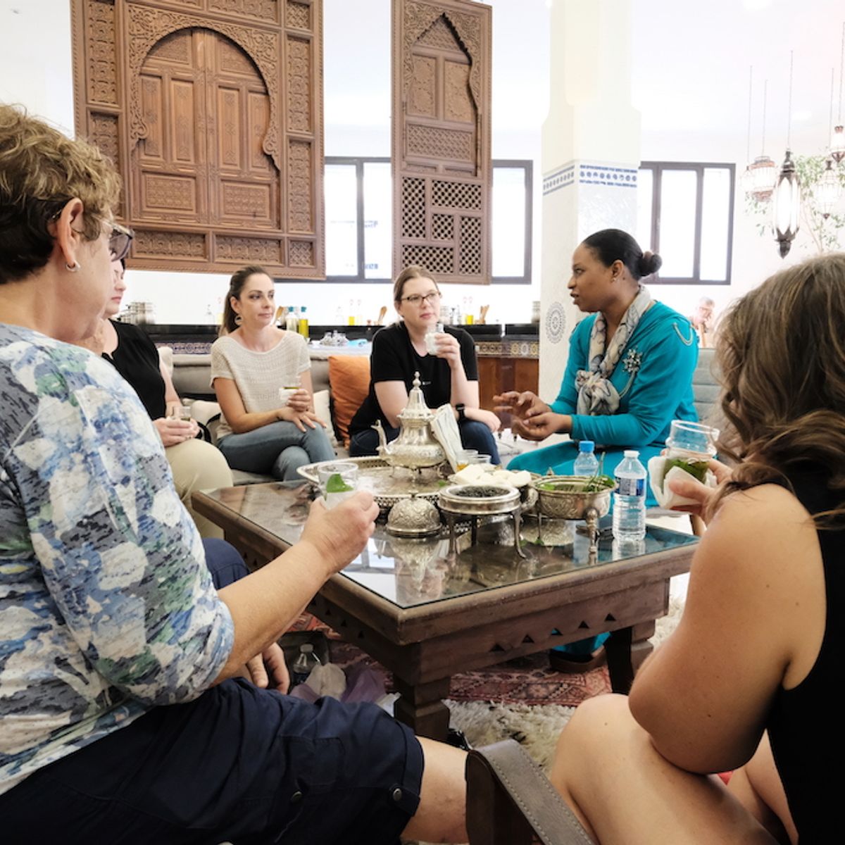 Come Enjoy Tangier Through a Blue Door Cuisine Cooking Class