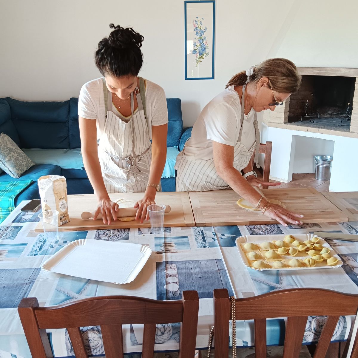 Cook and Eat Fresh Pasta and Tiramisù in the Umbrian Hills