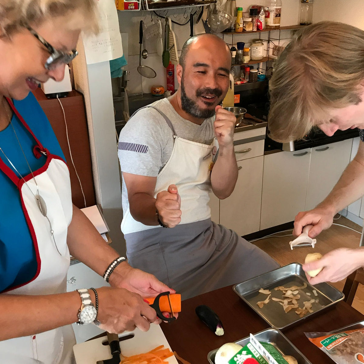 Cook Authentic Japanese Food with a Passionate Home-Cook in Shinjuku