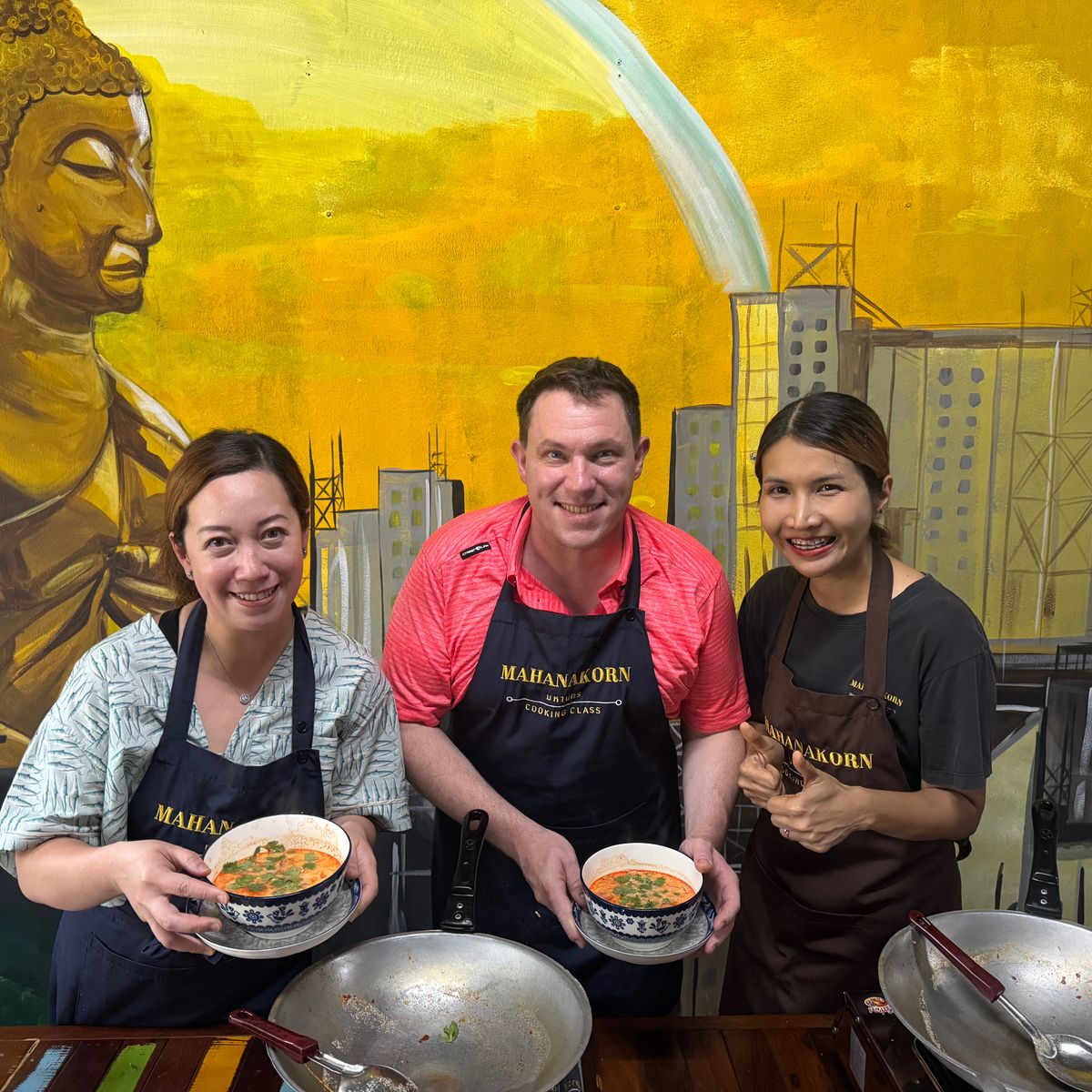 Authentic Thai Cooking Class in a Cozy Bangkok Kitchen