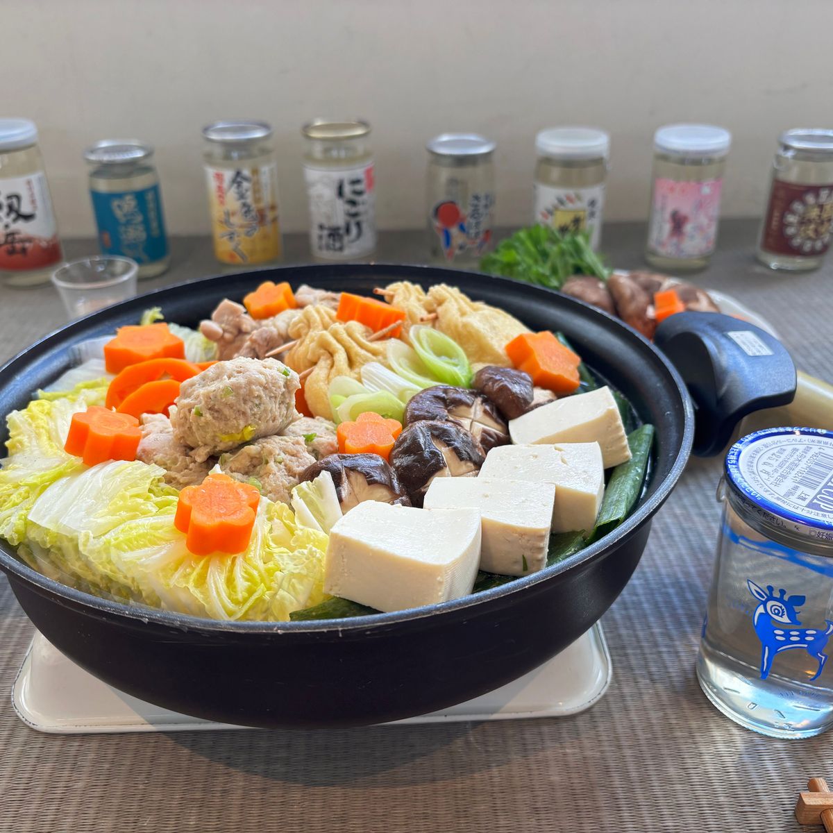 Kochen wie ein Sumo-Ringer: Chanko Nabe & Sake-Verkostung