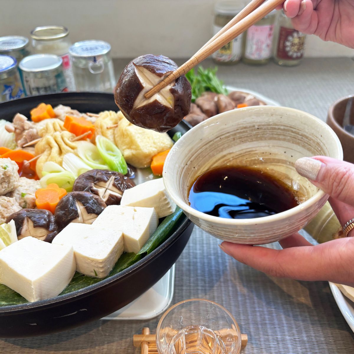 Kochen wie ein Sumo-Ringer: Chanko Nabe & Sake-Verkostung