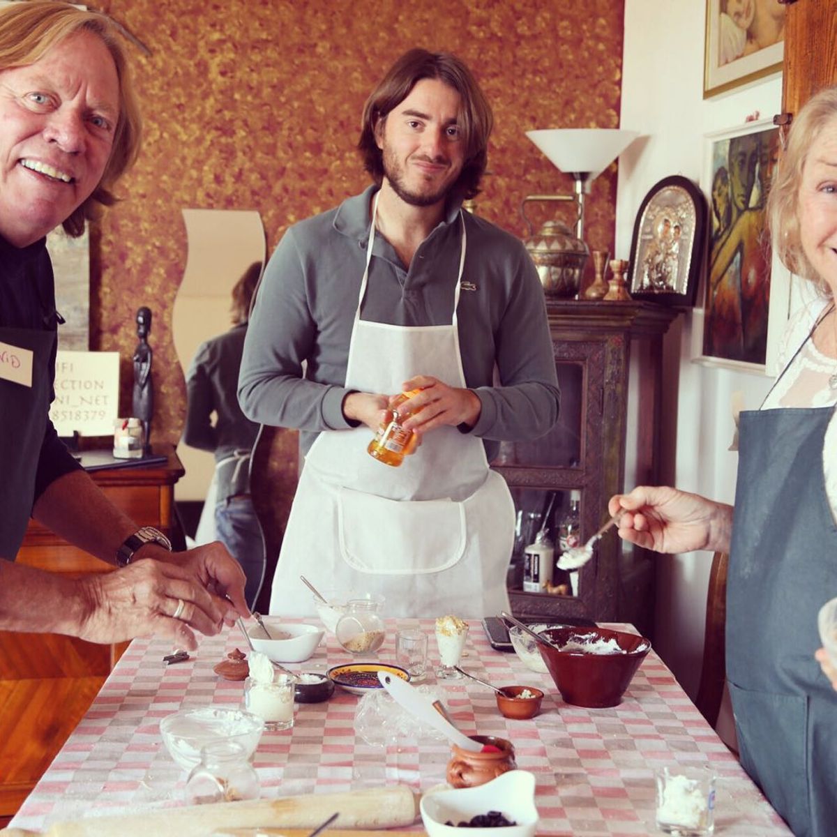 Cook Like An Ancient Tuscan at Hill Overlooking Village