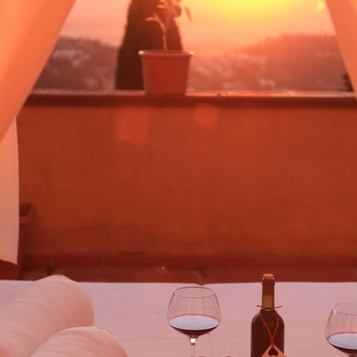 Cook Like An Ancient Tuscan at Hill Overlooking Village