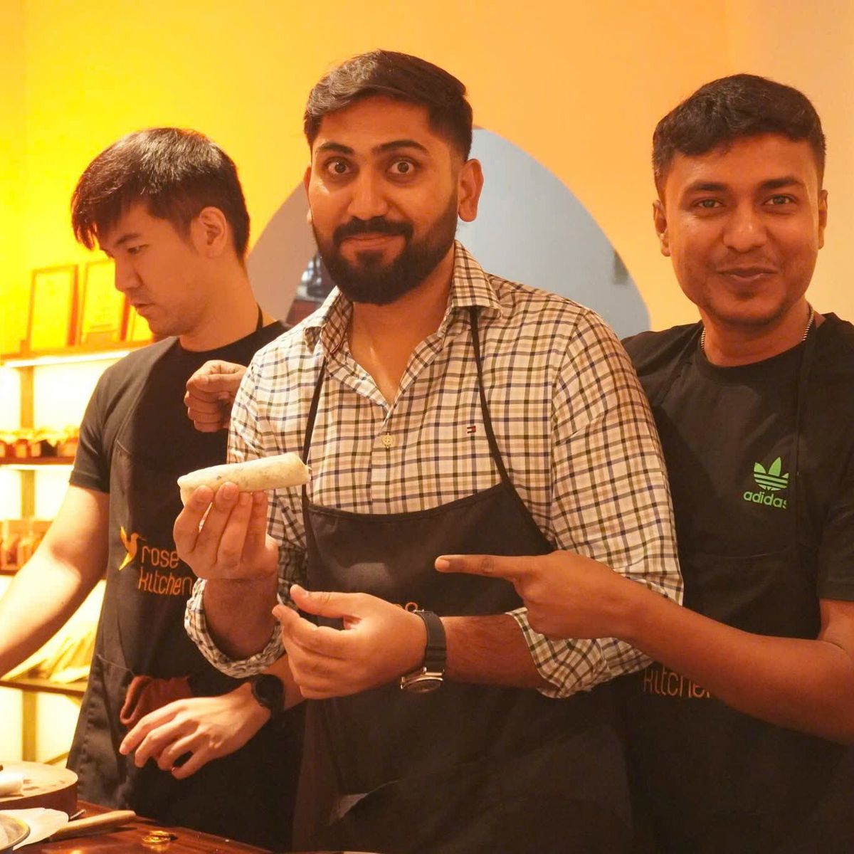 Nem Ran & Bun Cha Cooking in Hanoi Garden Villa + Free Egg Coffee