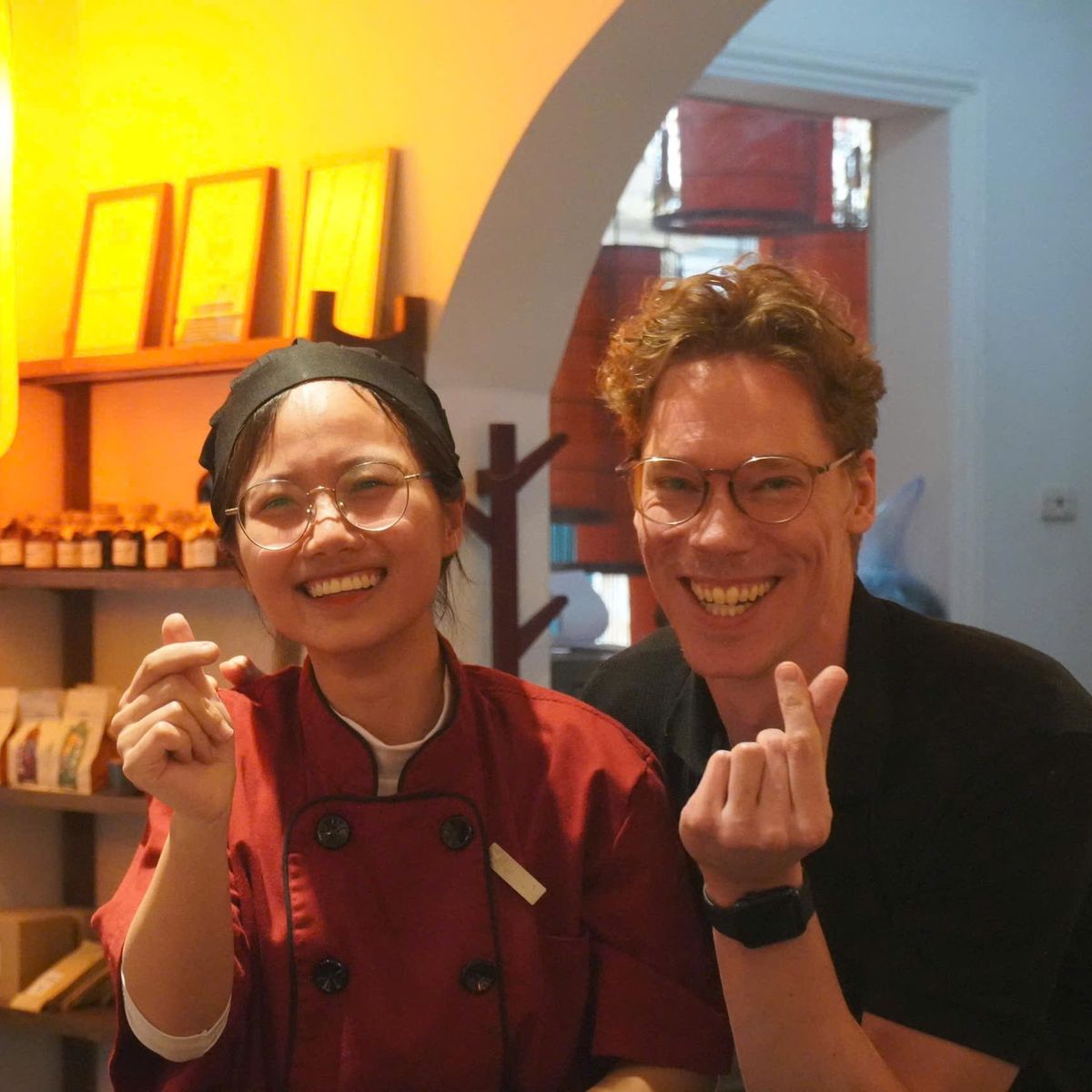 Nem Ran & Bun Cha Cooking in Hanoi Garden Villa + Free Egg Coffee