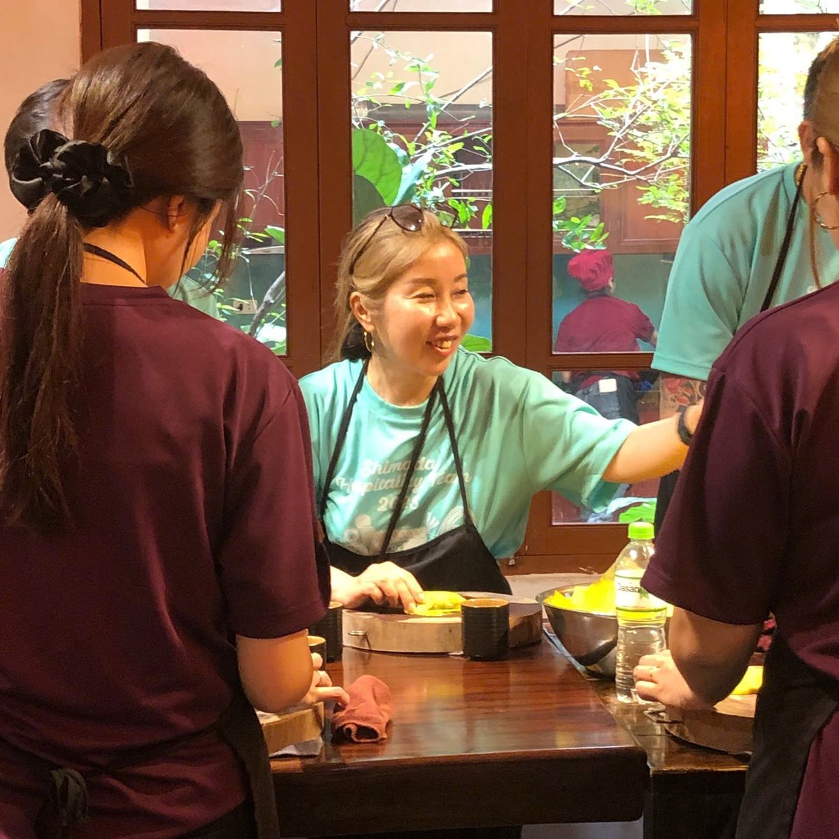 Nem Ran & Bun Cha Cooking in Hanoi Garden Villa + Free Egg Coffee