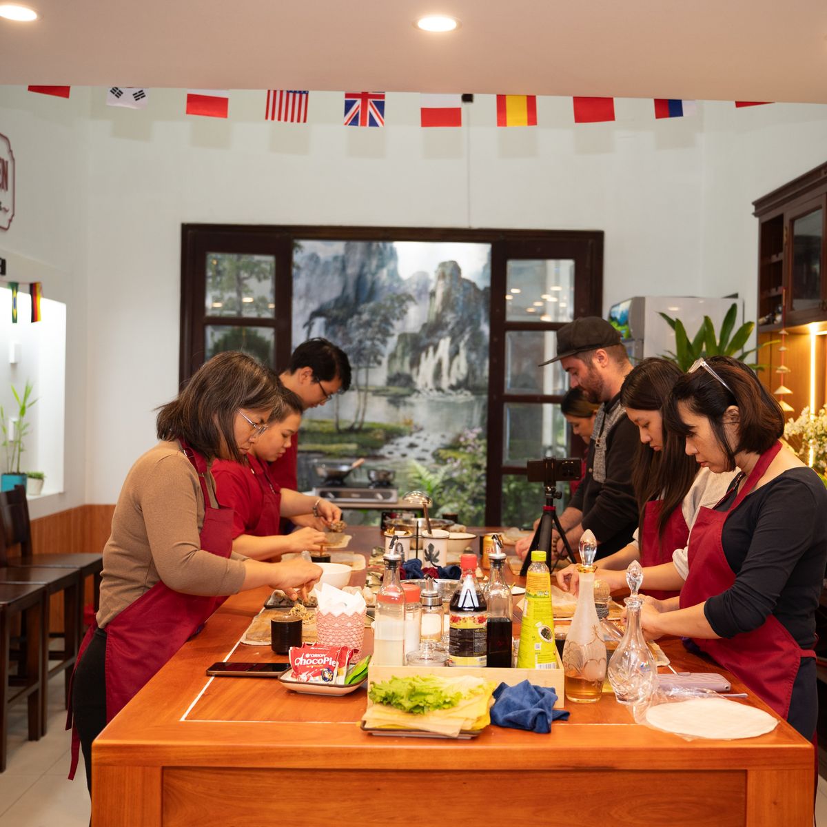 Cook, Taste & Laugh: Authentic Hanoi Cooking Experience