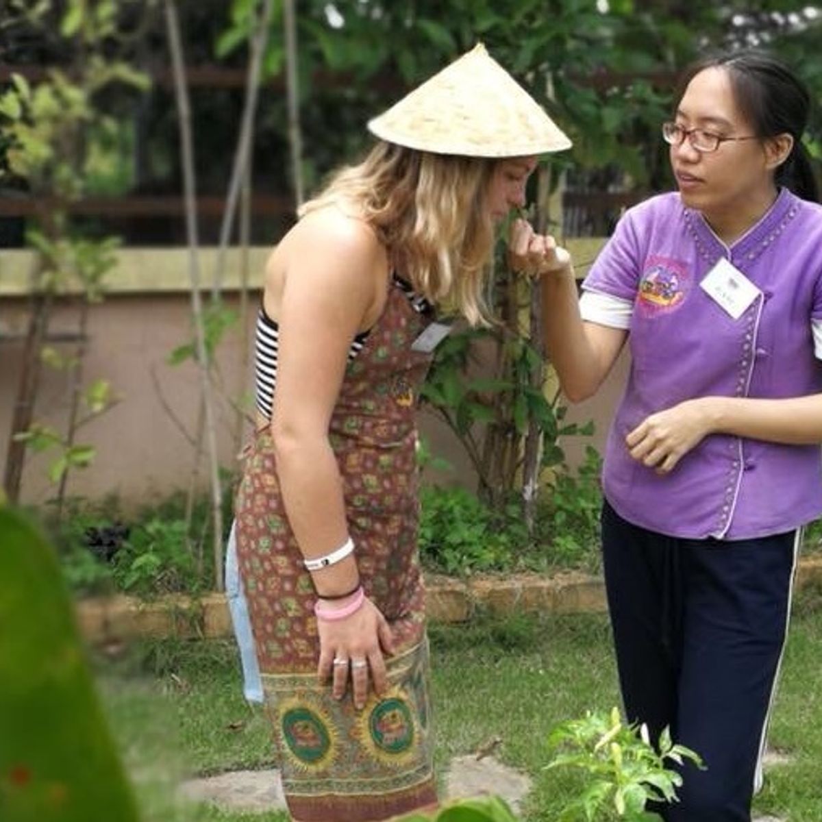 Private Class Morning & Evening with Fresh Ingredients at Organic Garden & Market