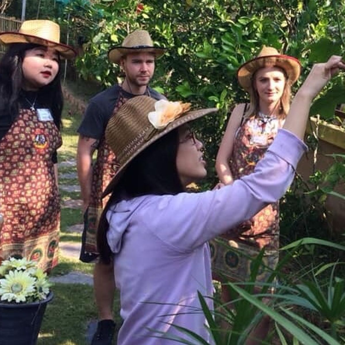 Private Class Morning & Evening with Fresh Ingredients at Organic Garden & Market