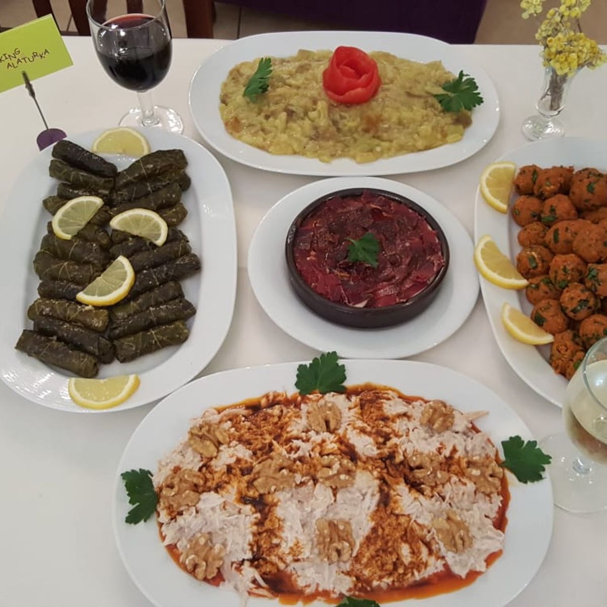 Cours de cuisine Alaturka Istanbul : Cuisine turque/ottomane - Cours du matin