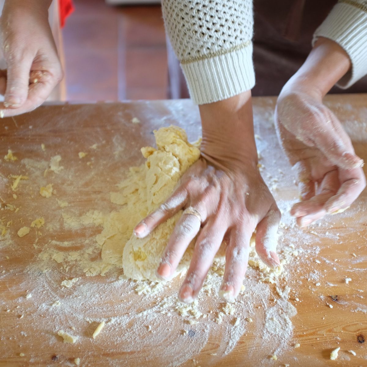 Cours de cuisine privés à la ferme : fabrication de pâtes