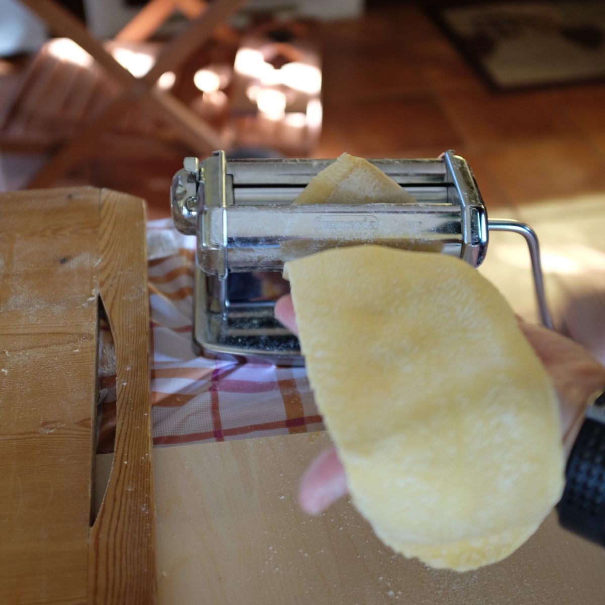 Cours de cuisine privés à la ferme : fabrication de pâtes