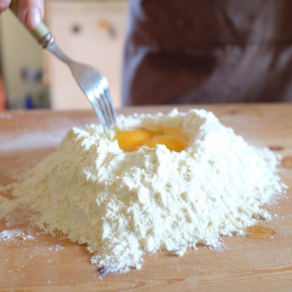 Cours de cuisine privés à la ferme : fabrication de pâtes