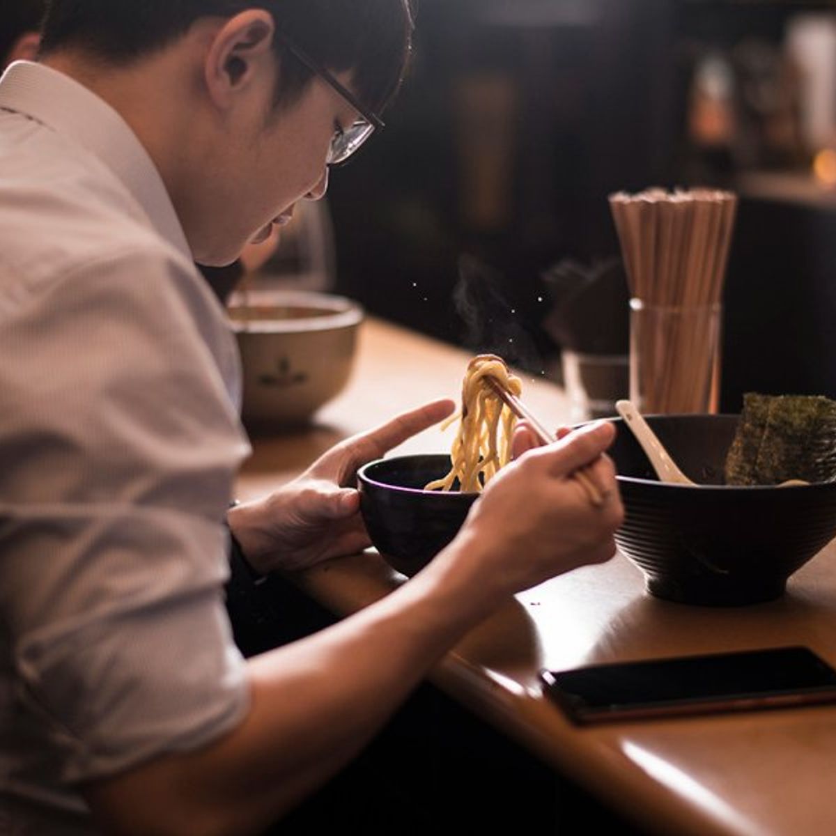 Cooking Authentic Ramen by a Professional Chef