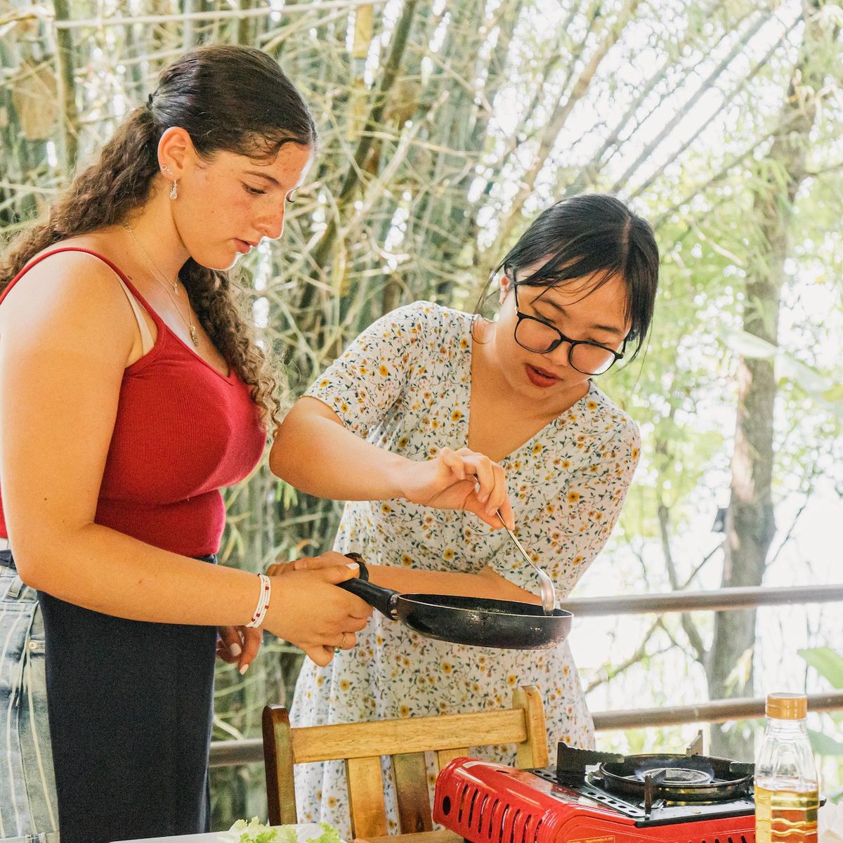 Adventurous Cooking Class on Bamboo Forest Island
