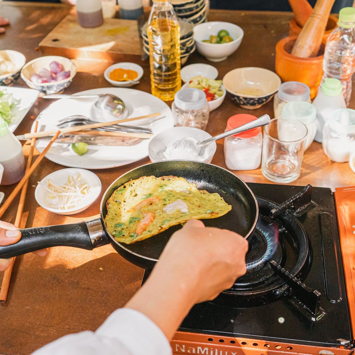 Adventurous Cooking Class on Bamboo Forest Island