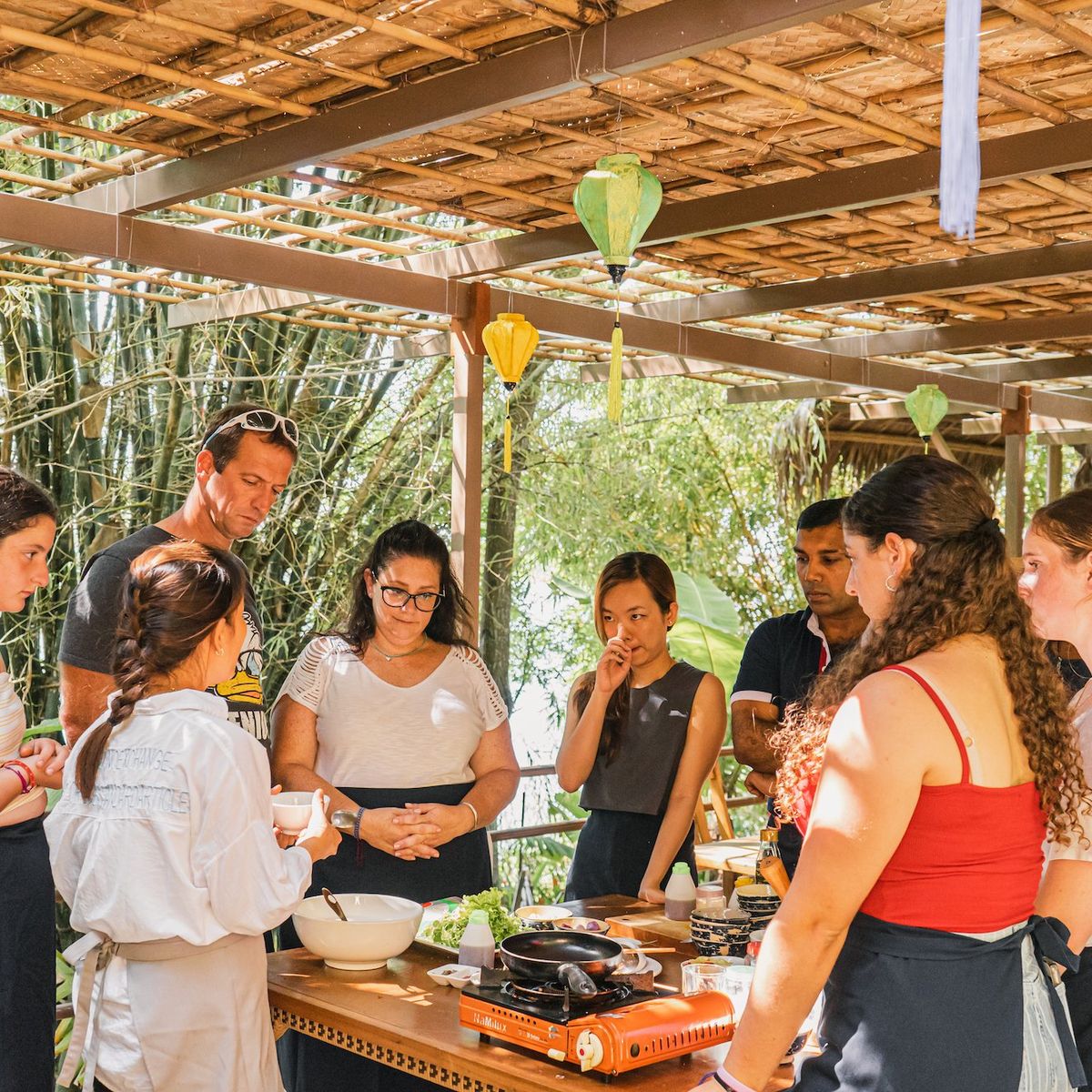 Adventurous Cooking Class on Bamboo Forest Island