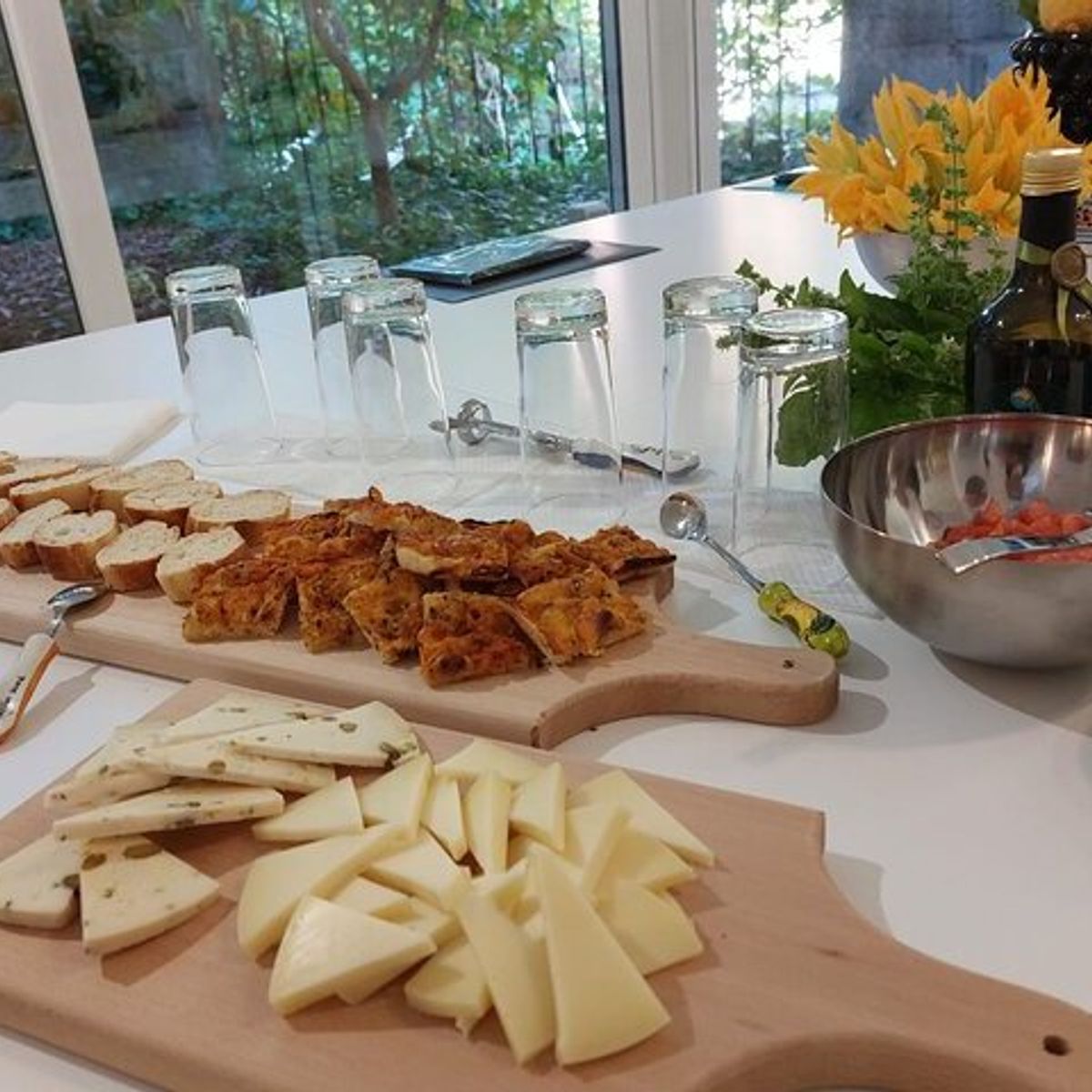 An Interactive Culinary Class Featuring Italian Dishes with Our Chef