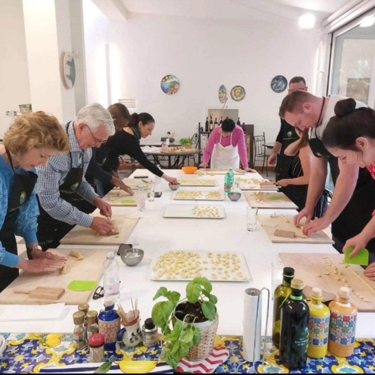 An Interactive Culinary Class Featuring Italian Dishes with Our Chef