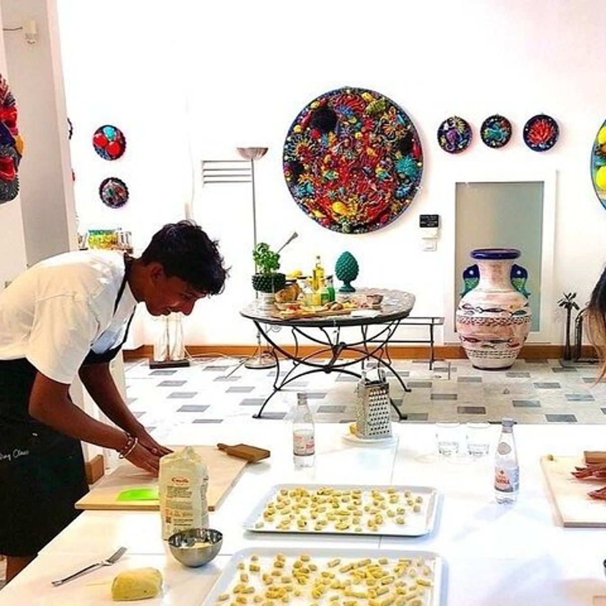 An Interactive Culinary Class Featuring Italian Dishes with Our Chef
