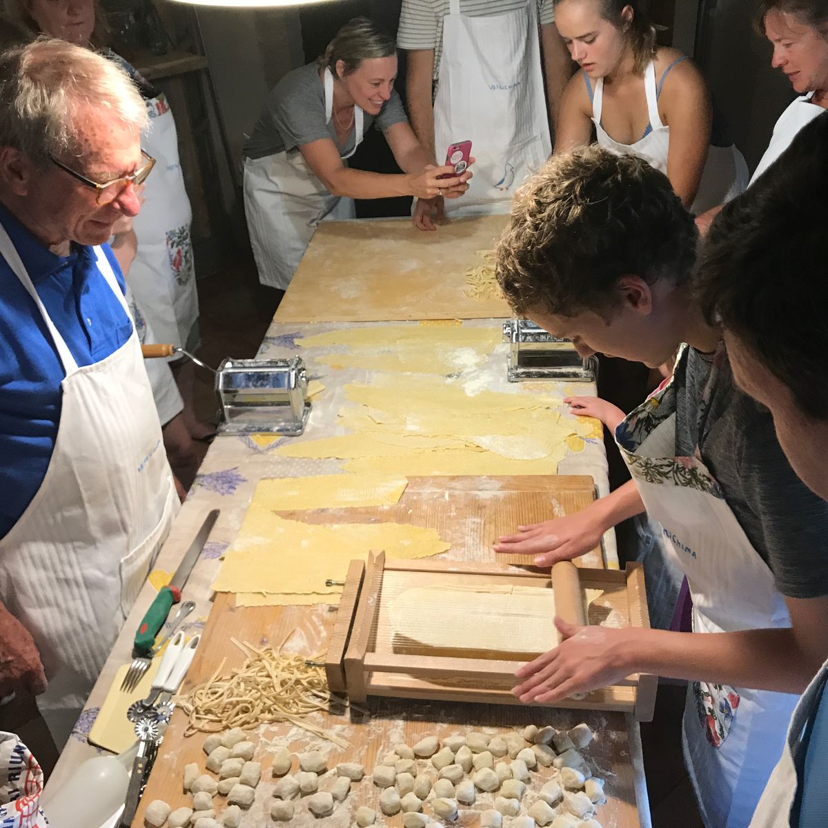 Cours de cuisine "Choisissez votre propre menu" à San Casciano dei Bagni