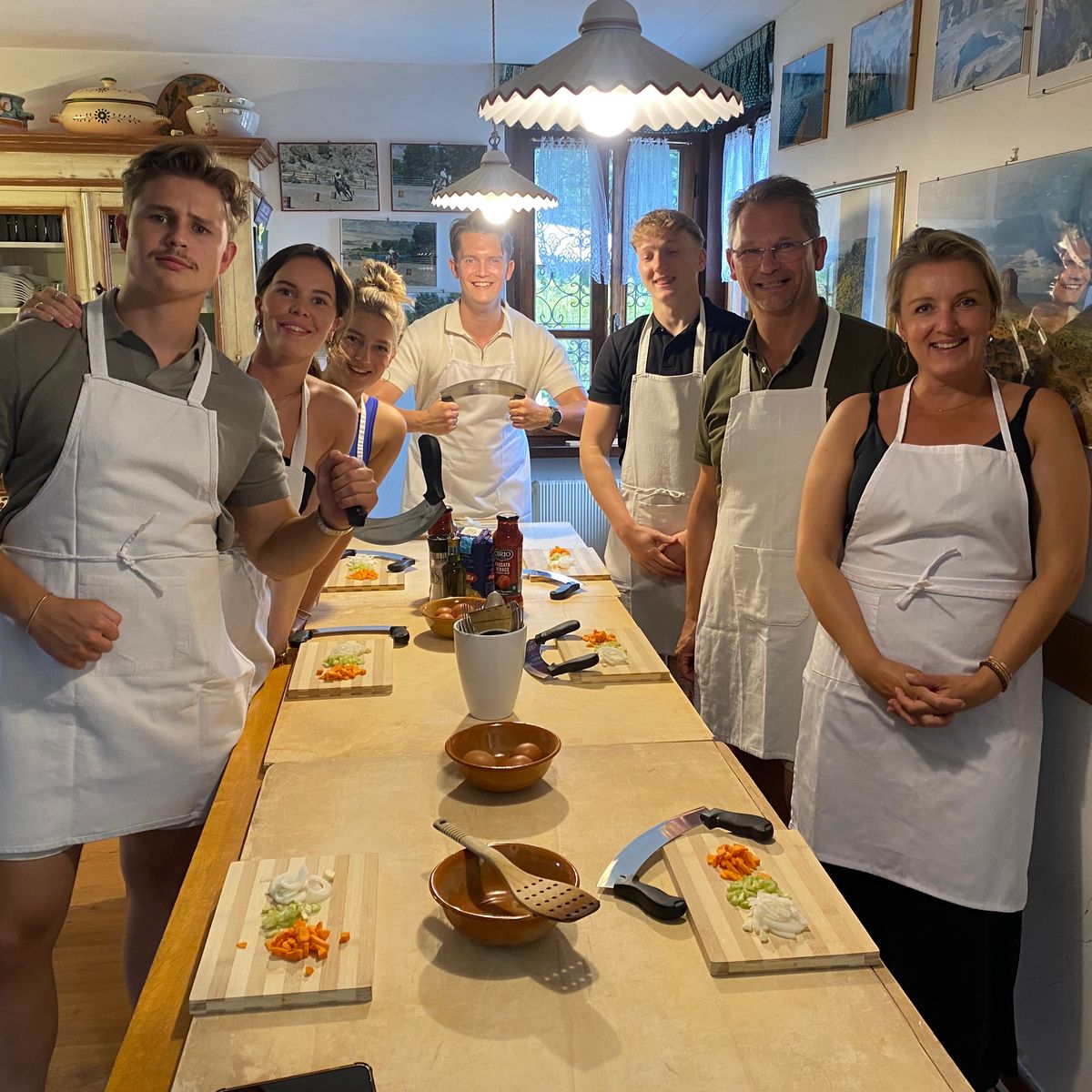 Private Italian Culinary Class in a Tuscan Villa near Cortona