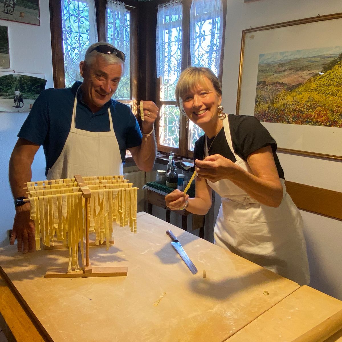 Private Italian Culinary Class in a Tuscan Villa near Cortona