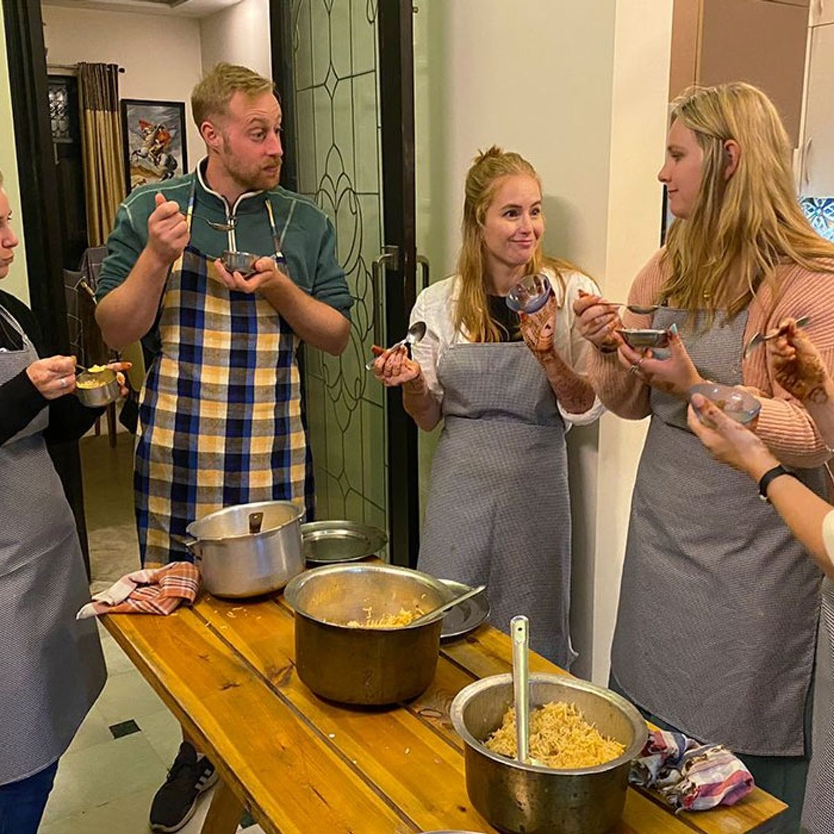 Learn a 6-Course Indian Meal in a Delhi Family Home