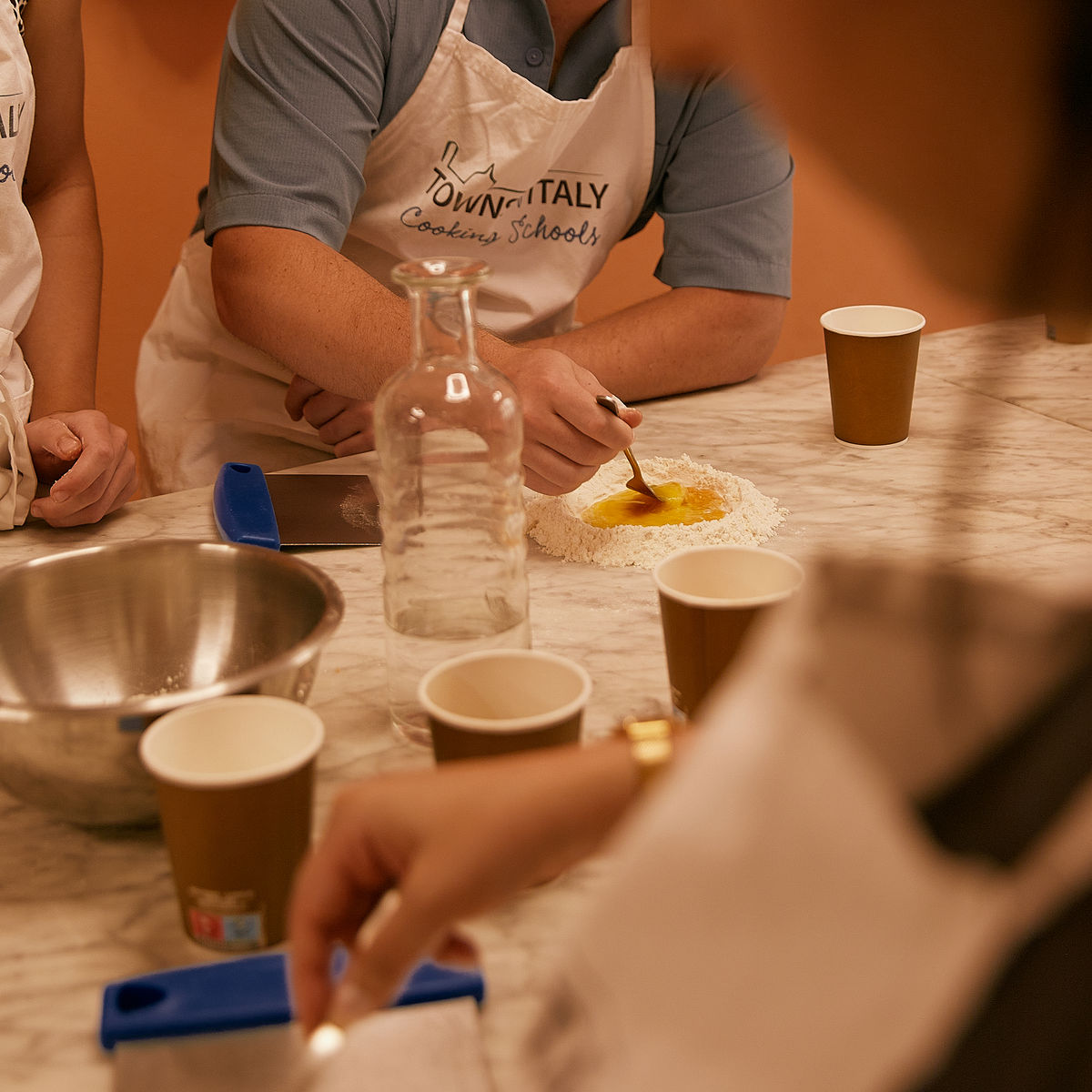 Handmade Pasta & Gelato Making with Tuscan Wine Experience in Florence