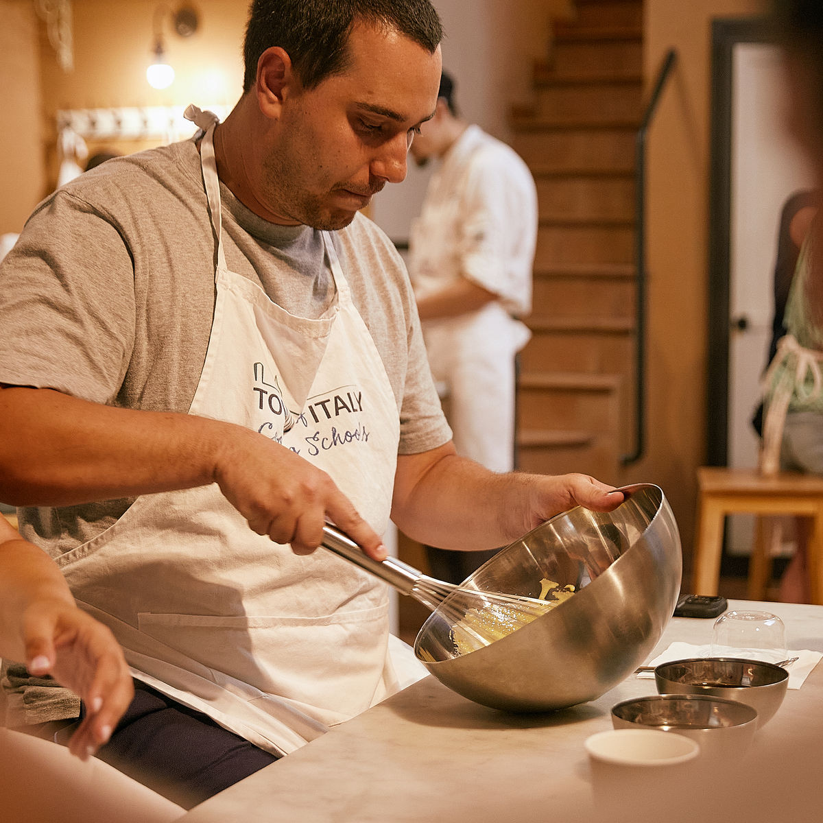 Handmade Pasta & Gelato Making with Tuscan Wine Experience in Florence