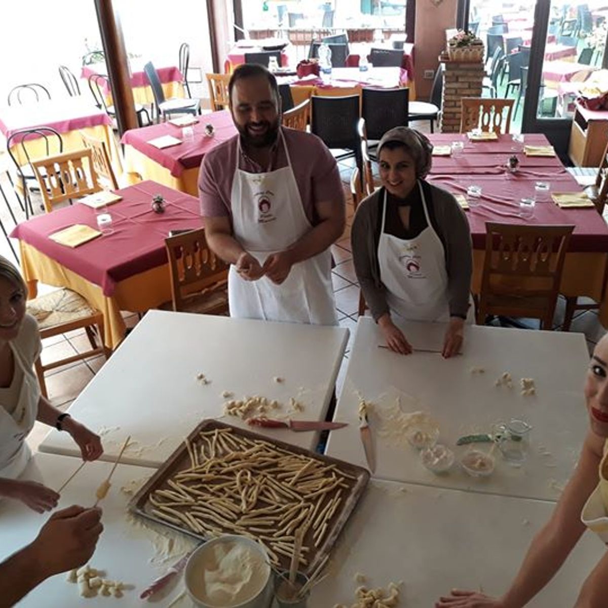 Italian Cooking Class with "Rionale" Market Tour in Taormina