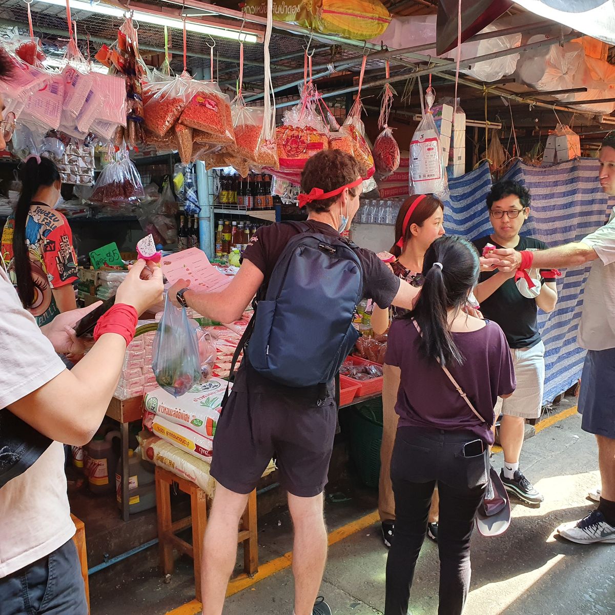 Expérience de cuisine thaïlandaise et de chasse au trésor au marché
