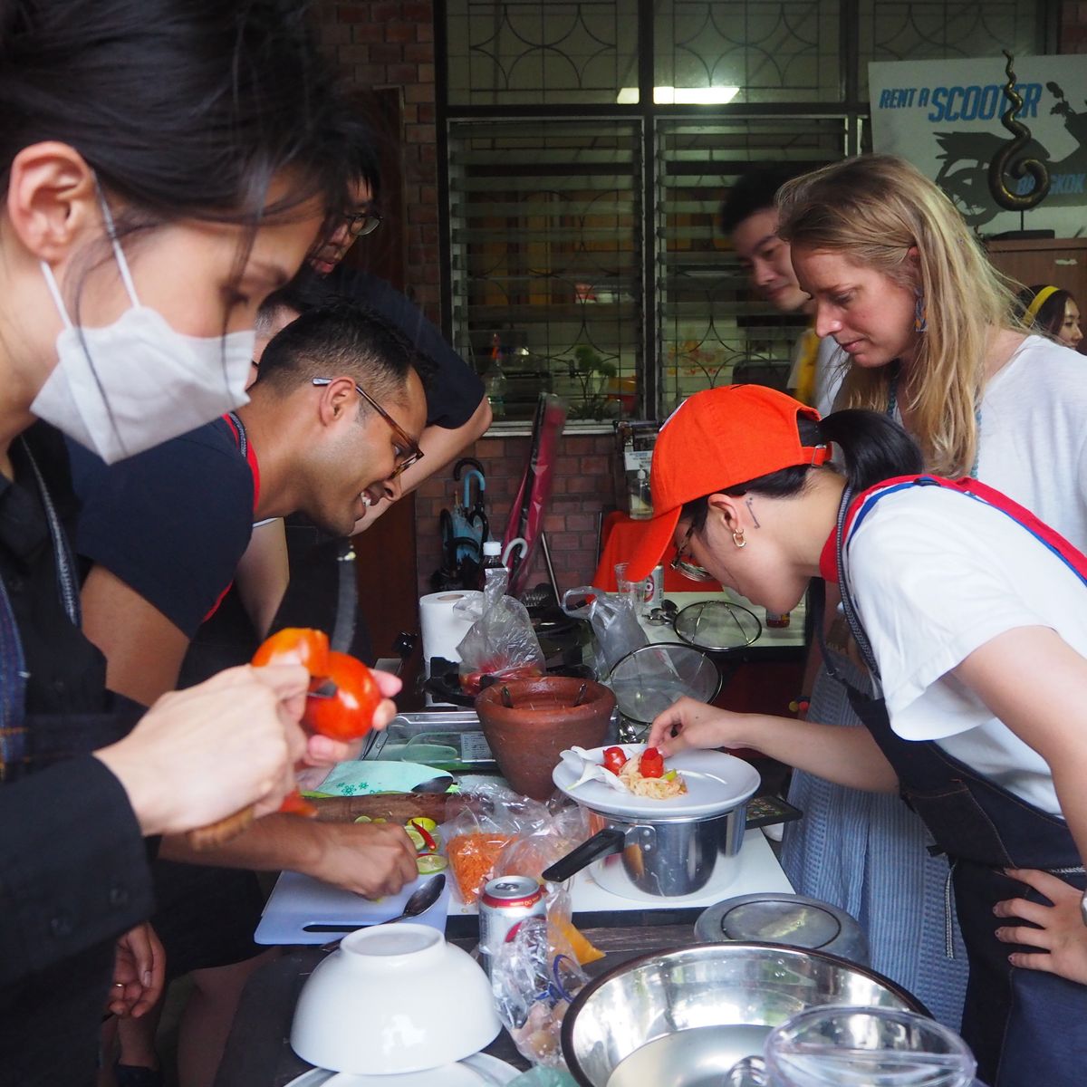 Expérience de cuisine thaïlandaise et de chasse au trésor au marché