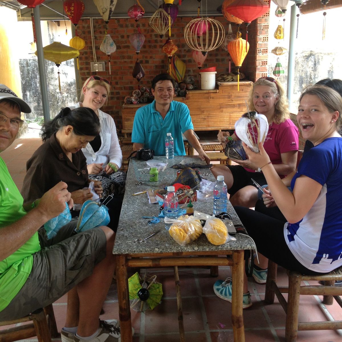 5가지 체험: 전등만들기, 바구니배, 쿠킹클래스, 자전거타기(Hoi An Bicyclette Tour)