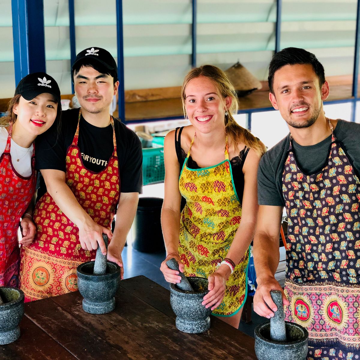 Cooking with Fresh Ingredients at Organic Farm with Local Market Tour