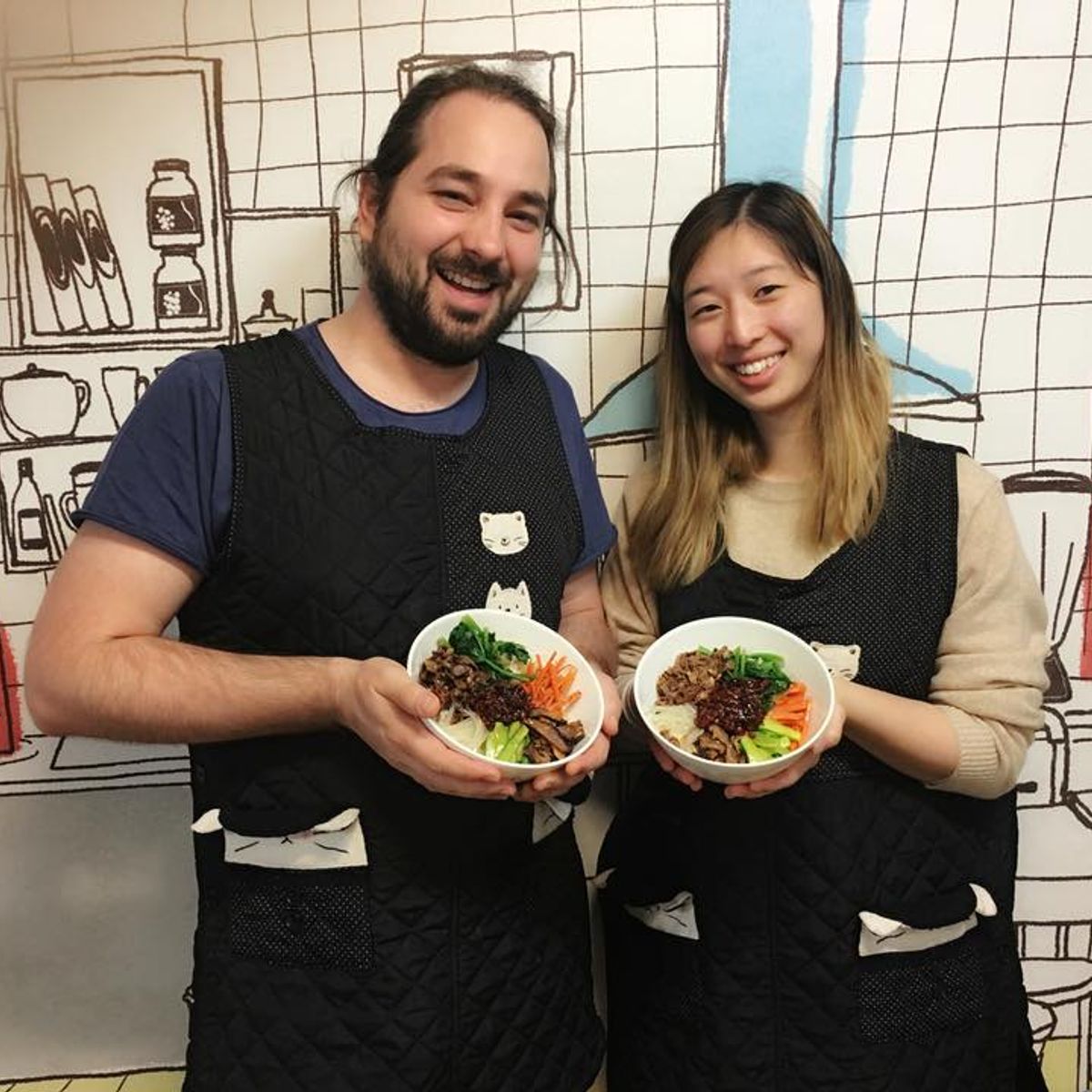 Cook 3 Korean Home-Style Dishes with Local Market Tour