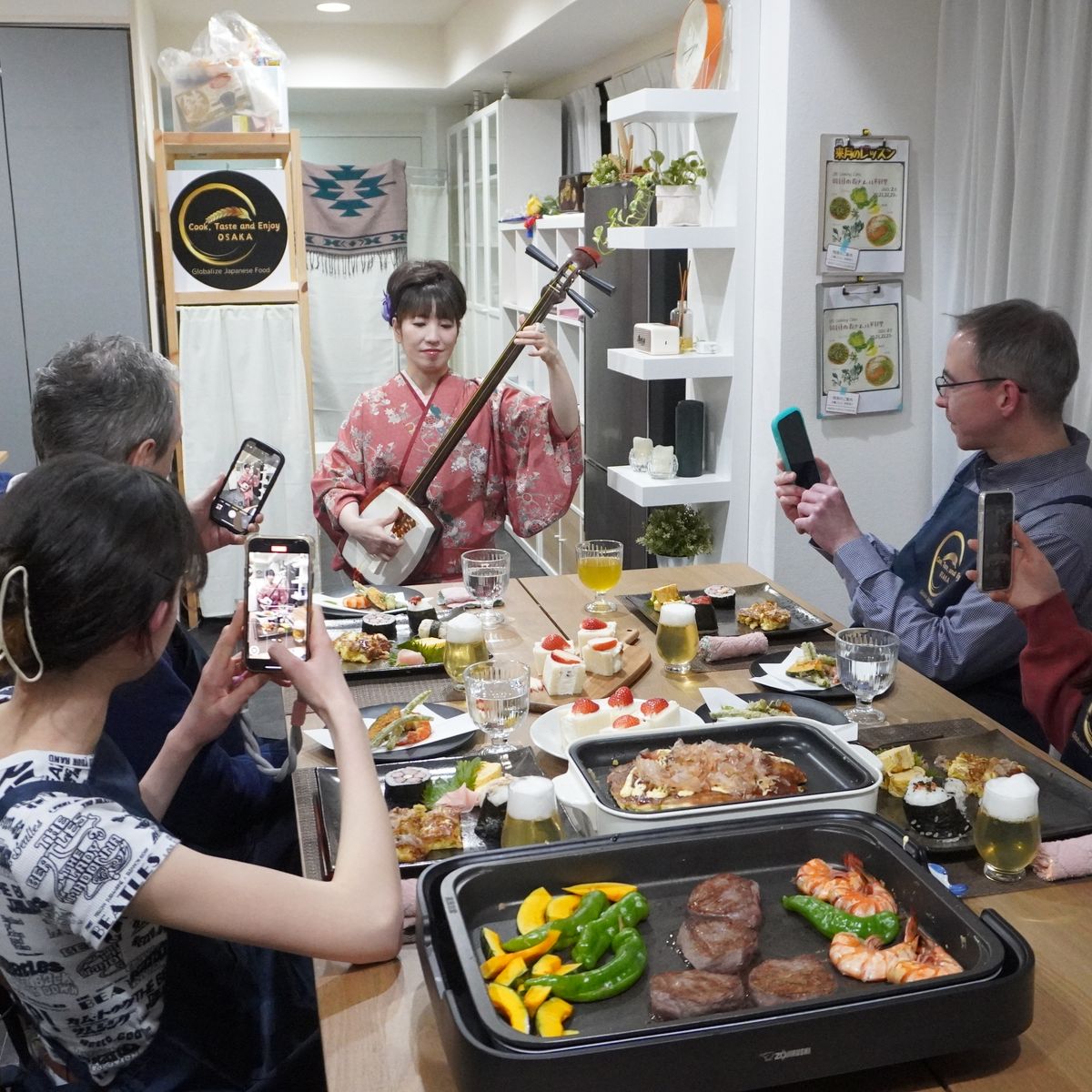 Flavors of Osaka: Home Cooking Class with 2 Menu Choices